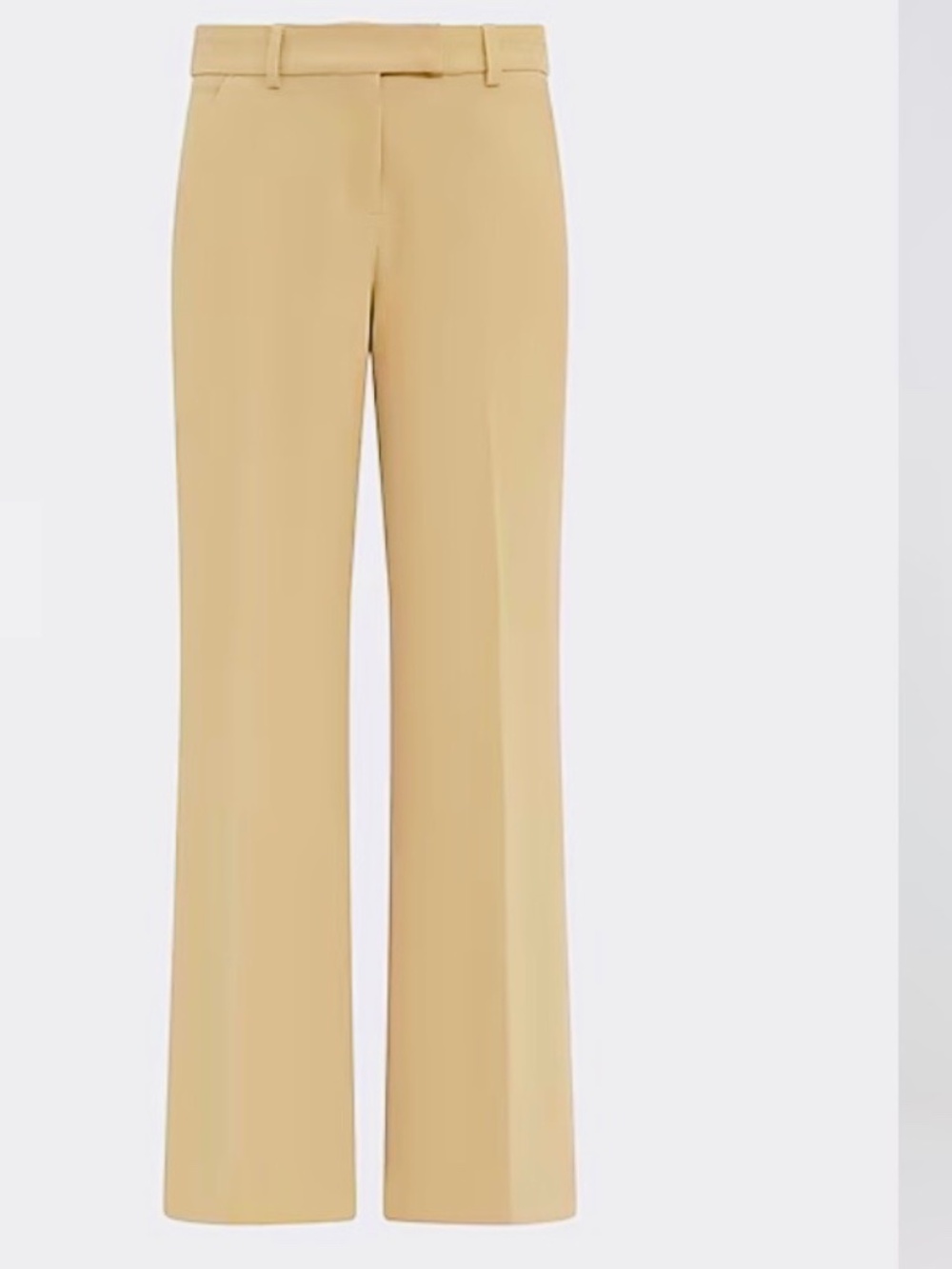 Express wide leg low rise pants tan size 12 NWOT